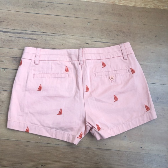 J. Crew Chino broken-in sailboat shorts Sz 6 ⛵️ - Picture 5 of 7